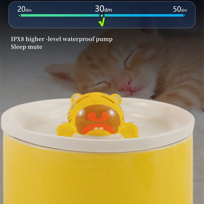 1.3L Ceramic Cat Water Fountains