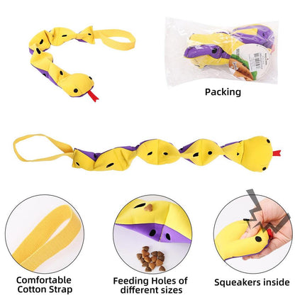 Cute Snake Dogs Snuffle Toy