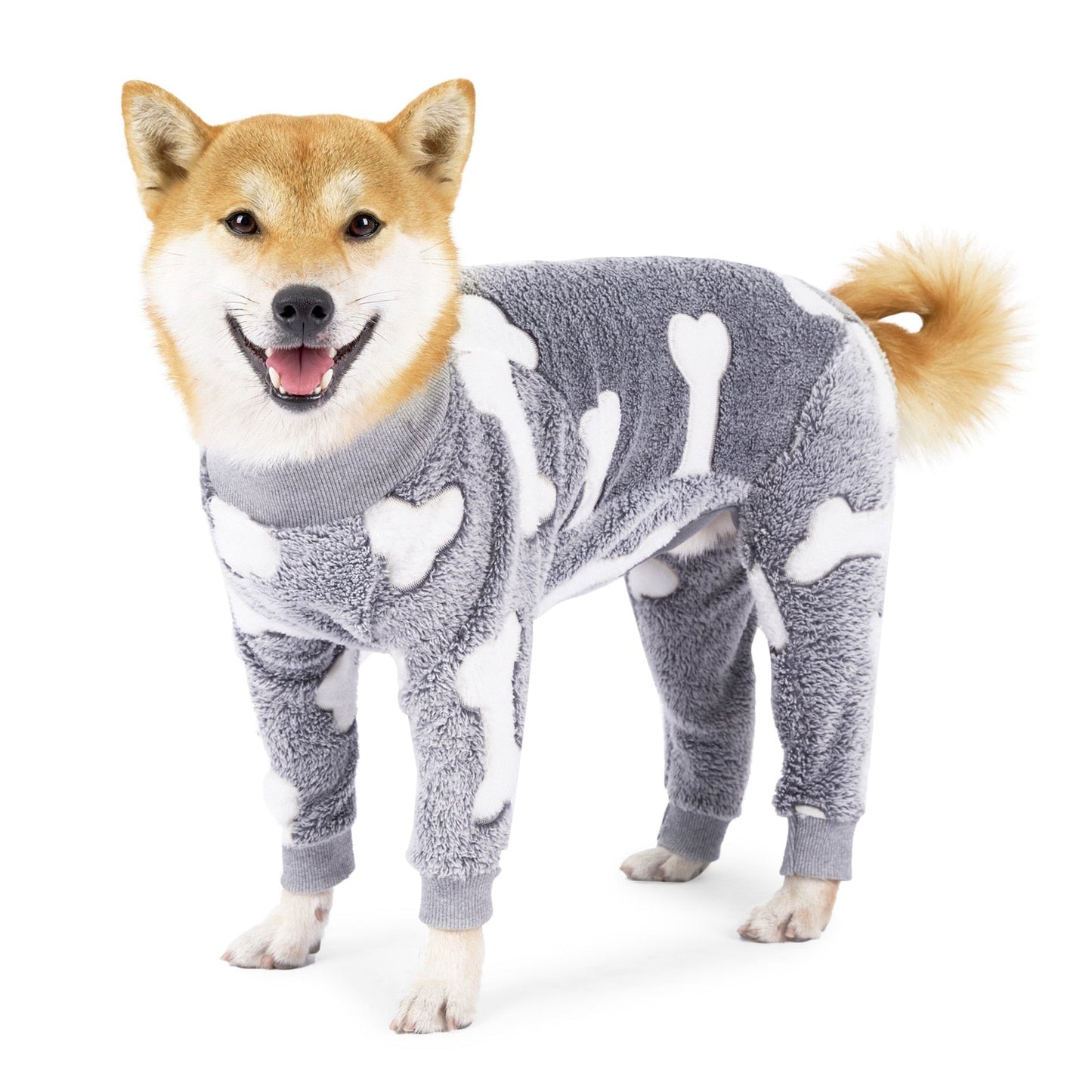 Flannel Dog Winter Pajamas