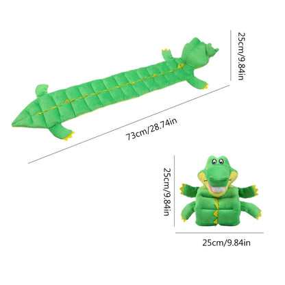 Cute Crocodile Dog Snuffle Toy