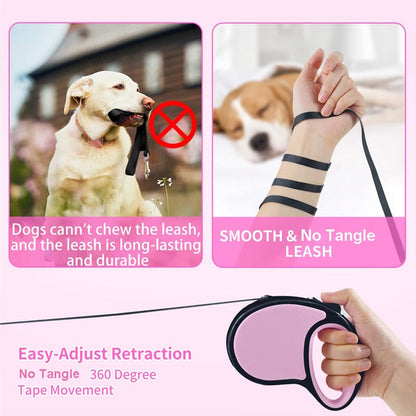 One Touch Quick Lock Dog Leash