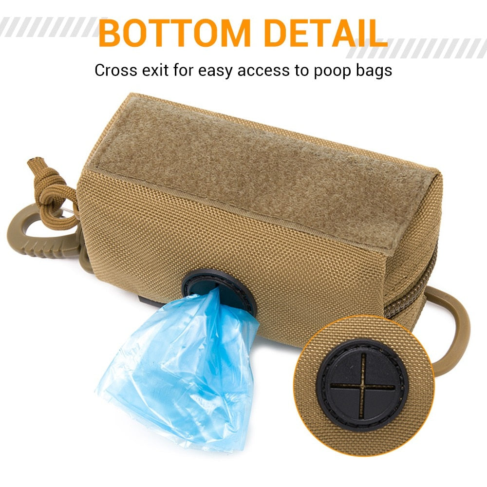 Tactical Outdoor Dog Poop Bag Holder