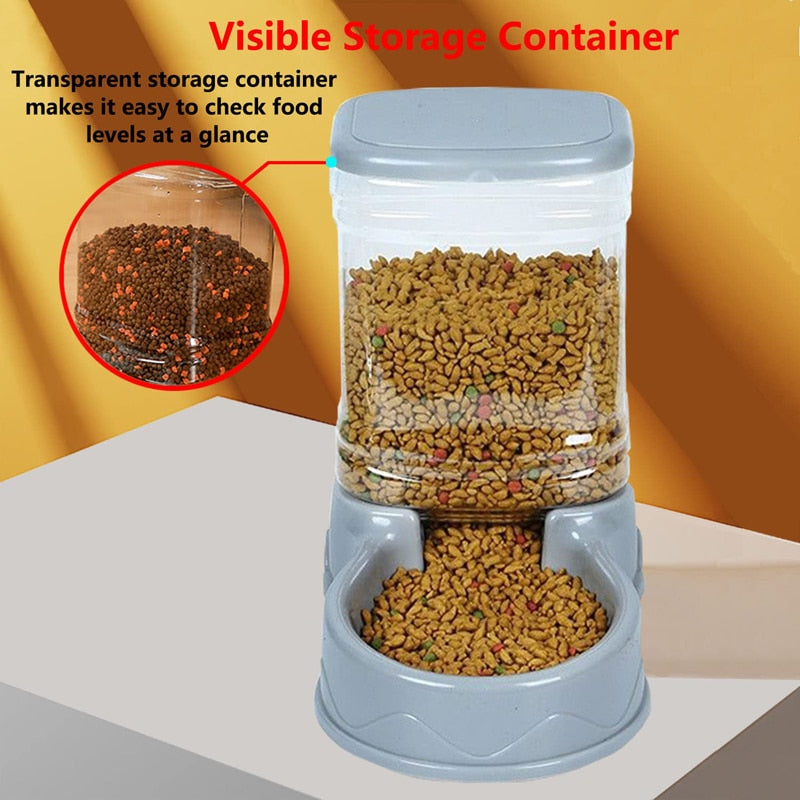 3.5L Automatic Tilted Slope Pet Feeders