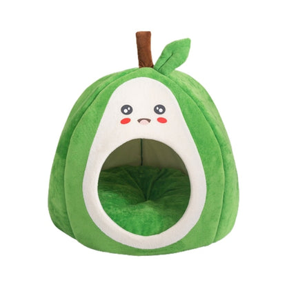 Cartoon Avocado Pet Bed