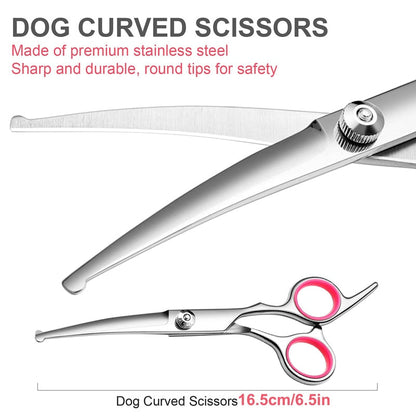 4CR Titanium Coated Dog Scissors Kit