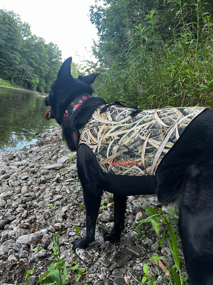 Camo Neoprene Adjustable Dog Vest