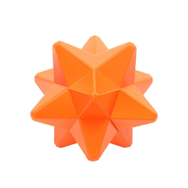 Tough Polyhedron Shape Dog Toys