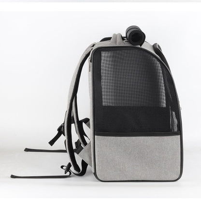 Portable Mesh Large Capacity Pet Carrier