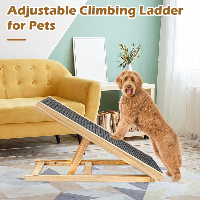 2 Levels Height Adjustable Dog Ramp