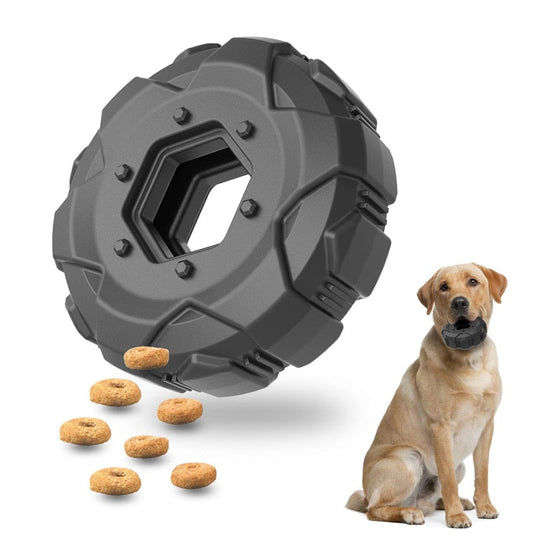 Food Dispensing Dog Tyre Chew Toys