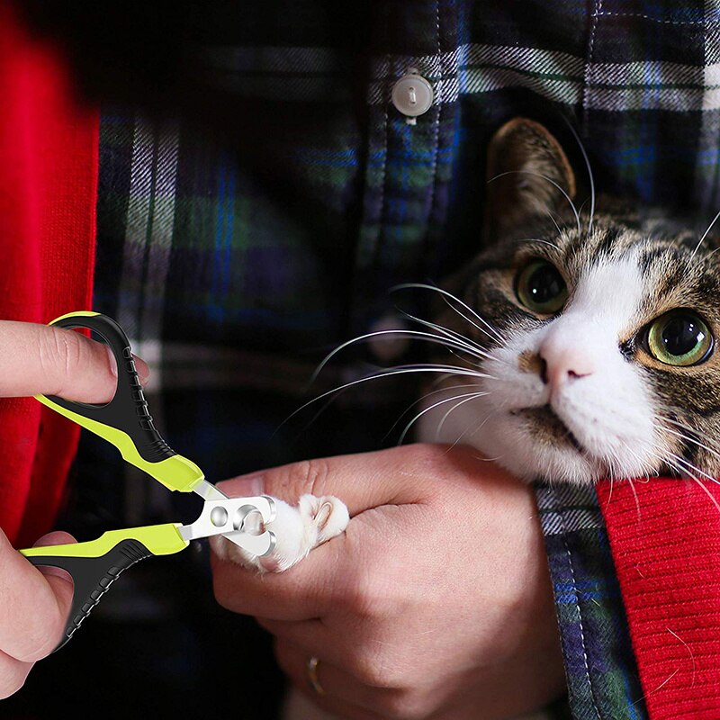 Safe Efficient Pet Cat Nail Clipper
