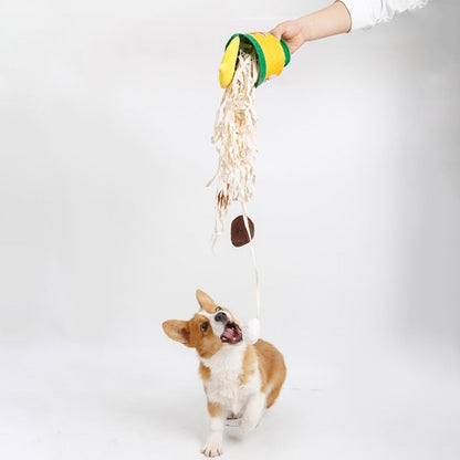 Cup Noodles Dog Snuffle Toy