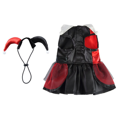 Halloween Red Wizard Pets Costume