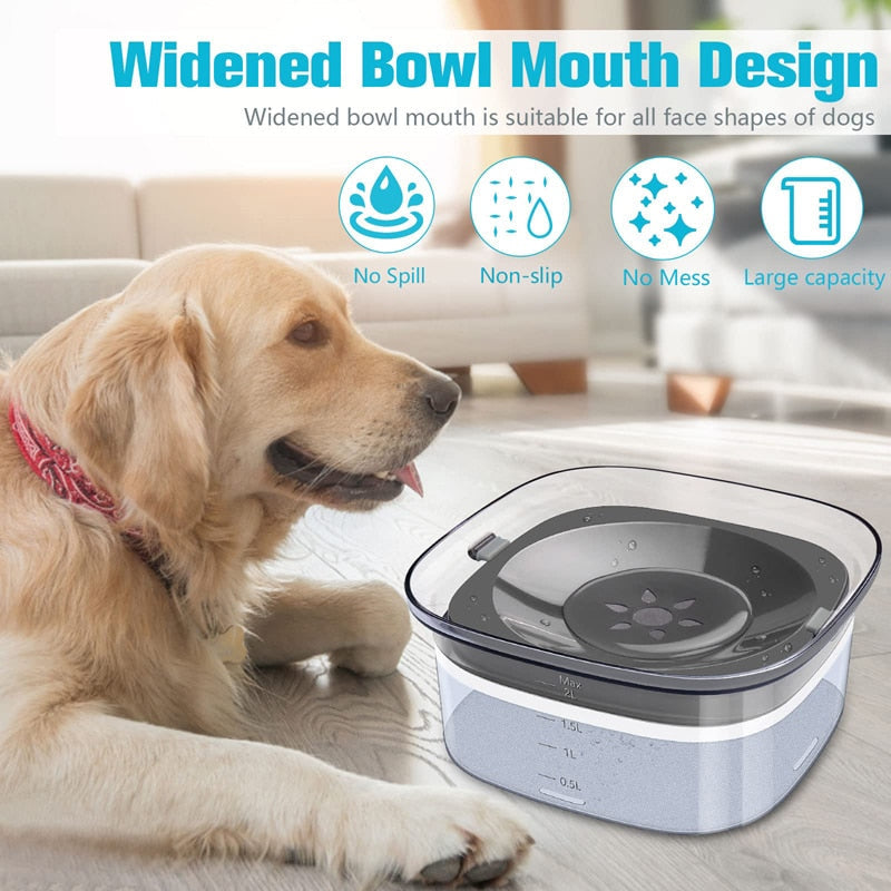 2L Visible Level Dog Water Feeder