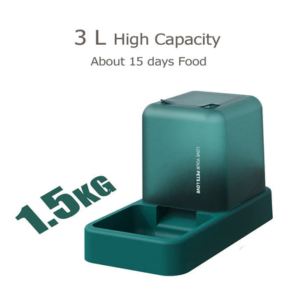 Large Capacity Automatic Dog Feeder Dispensers