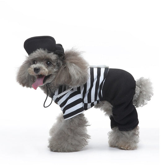 Funny Thief Cosplay Dog Costumes