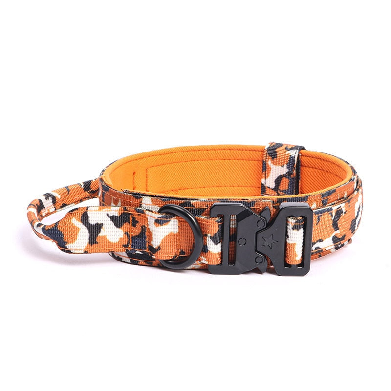 Reflective Tactical Military Dog Collar