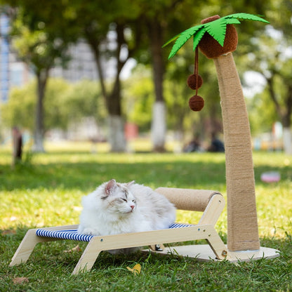 Sisal Roller Cat Beach Lounger