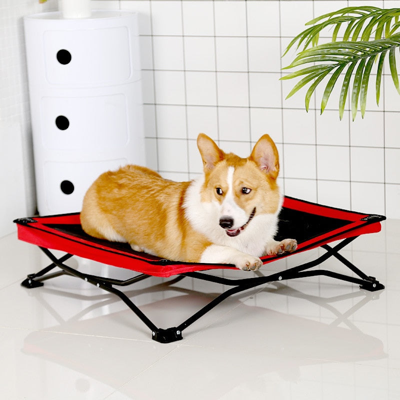 Cooling Elevated Collapsible Raised Dog Bed