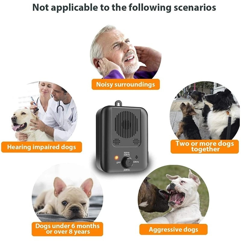 Ultrasonic Dog Anti Noise Barking Device