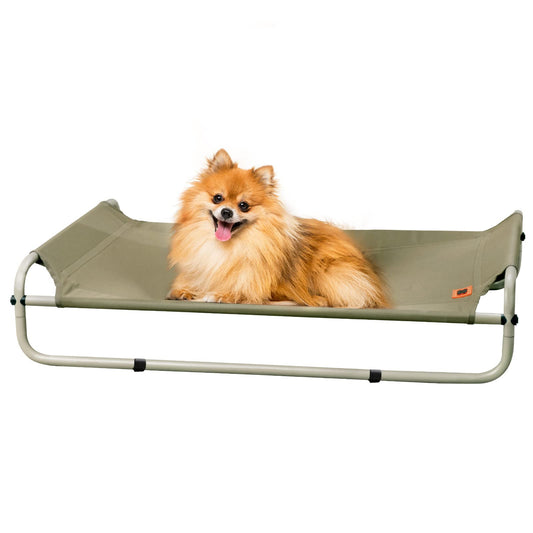 Sturdy Double Rod Elevated Dog Bed