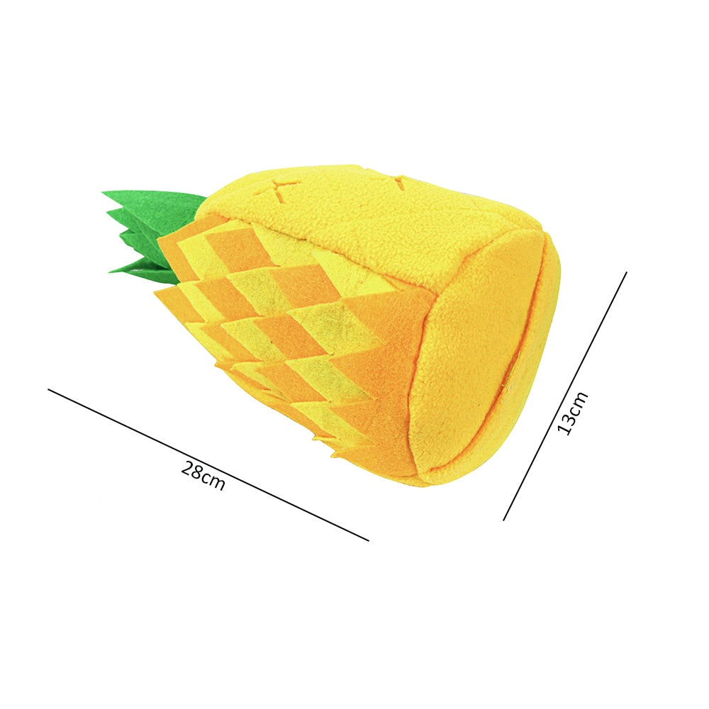 Pineapple Dog Sniffing Toy