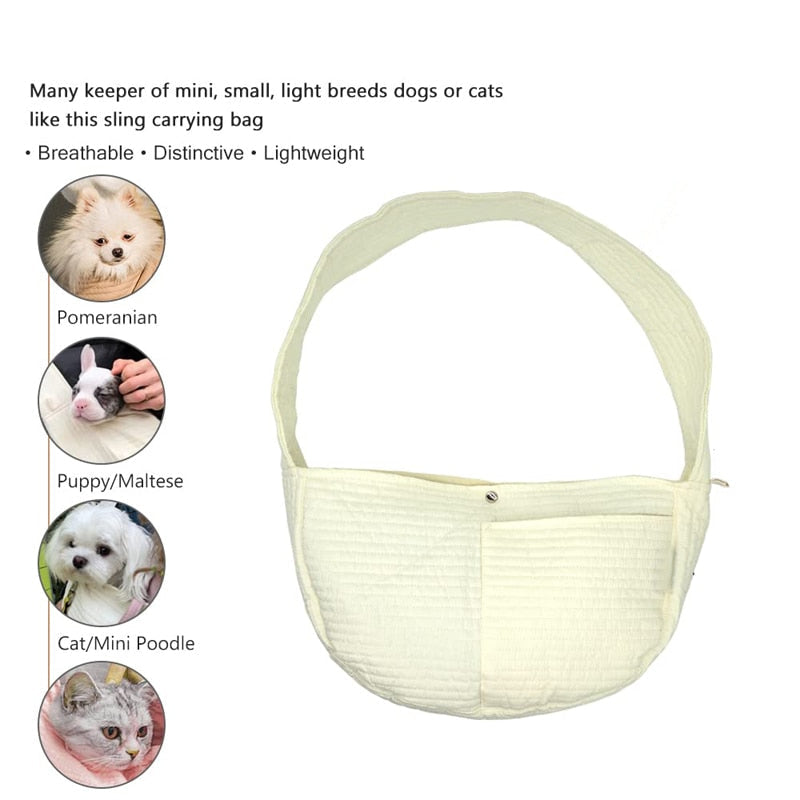 Hands Free Small Dog Carrier