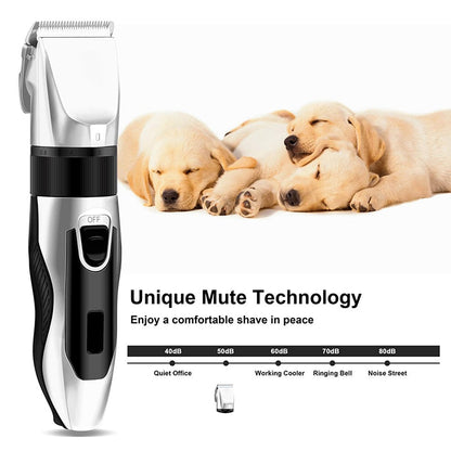 Rechargeable Wireless Dog Hair Trimmer