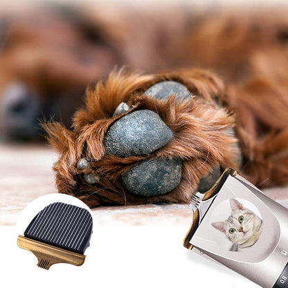 Cordless Low Noise Dog Hair Trimmer