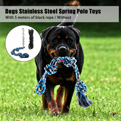 Spring Pole Dog Rope Toy