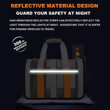 High Reflective Collapsible Pet Carrier