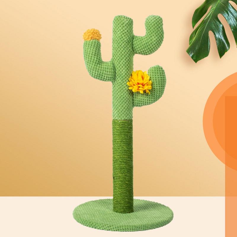 Tall Cactus Cat Scratcher Post