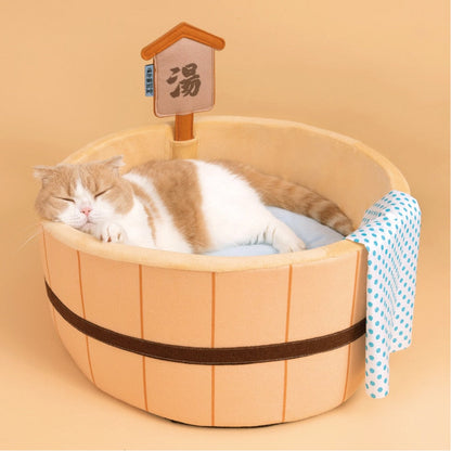 Japanese Bathtub Style Pet Bed