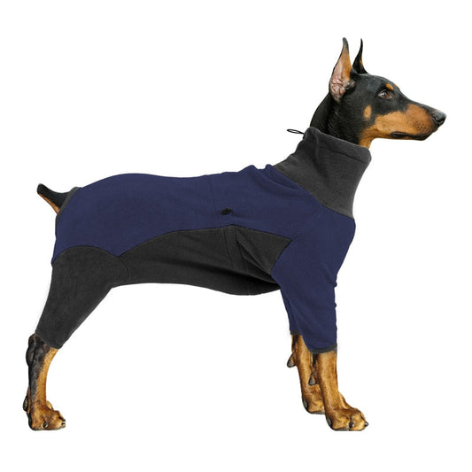 Soft Thick Padded Fleece Dog Jacket