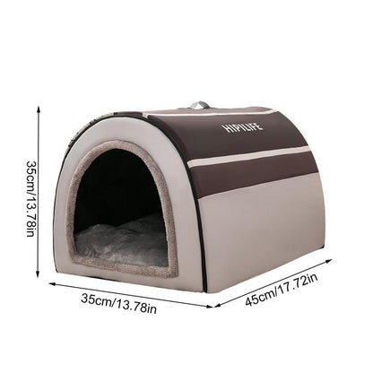 Thick Flannel Pet Dog Tent House