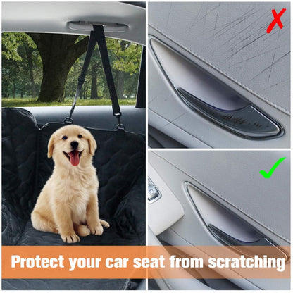 Waterproof Mesh Window Pet Car Back Seat Covers