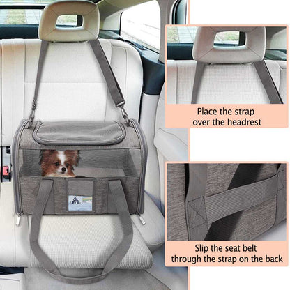 Breathable Fabric Pet Carrier Backpack