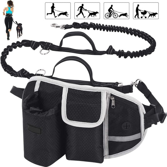 Shock Absorbing Bungees Reflective Dog Leash