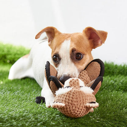 Raccoon Shape Dog Chew Toy