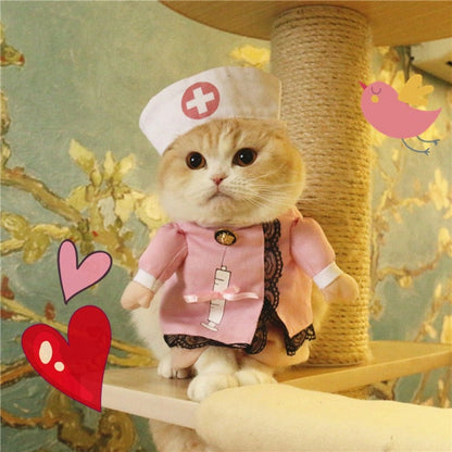 Funny Nurse Pets Costume