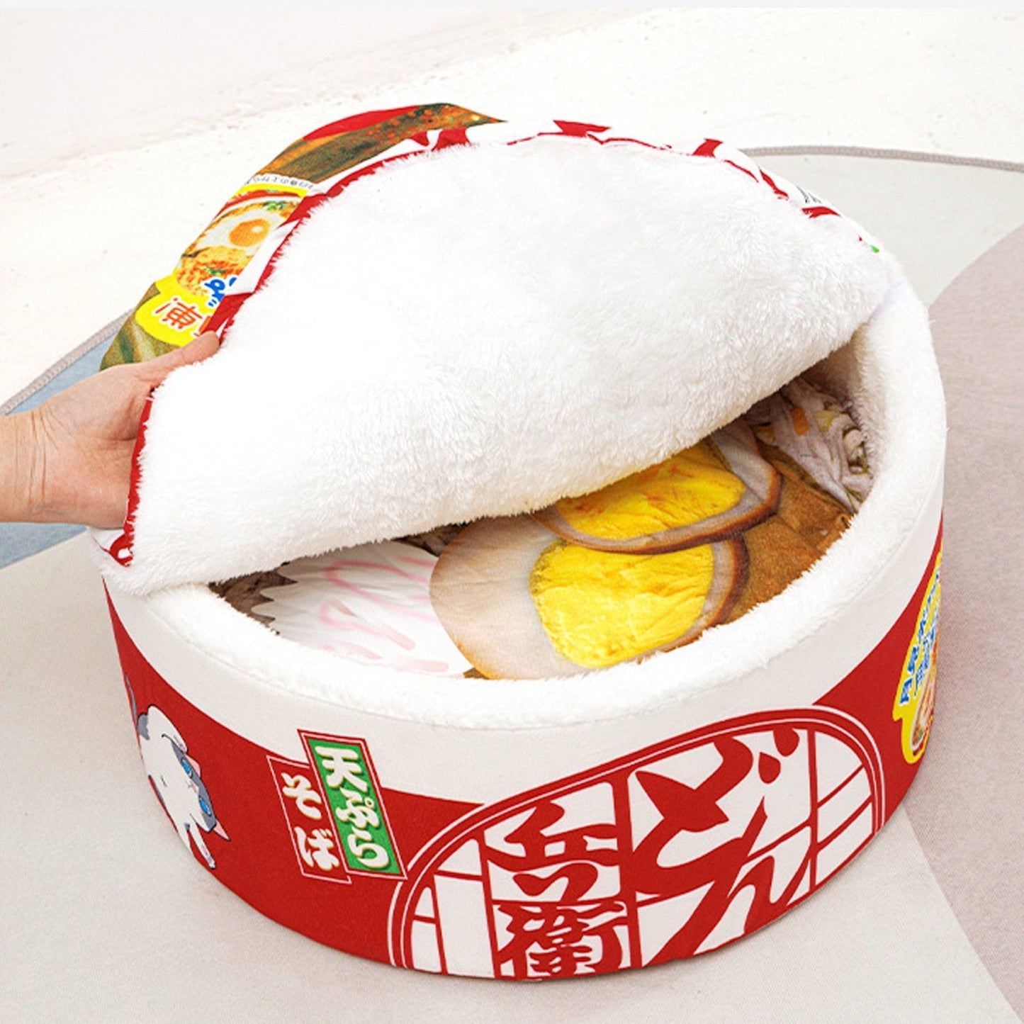 Japanese Ramen Funny Dog Bed