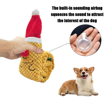 Interactive Christmas Dog Snuffle Toys