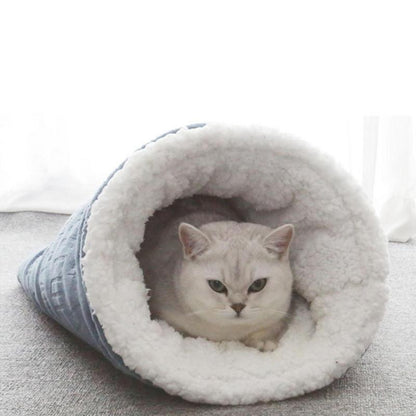 Japanese Fleece Cotton Cat Bed