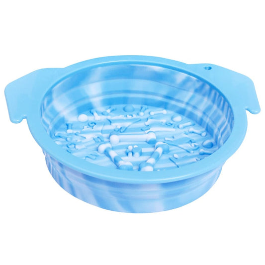 500ml Traveling Dog Slow Feeder Bowl