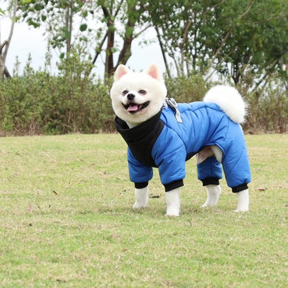 Reflective Dog Coat With Leash Ring