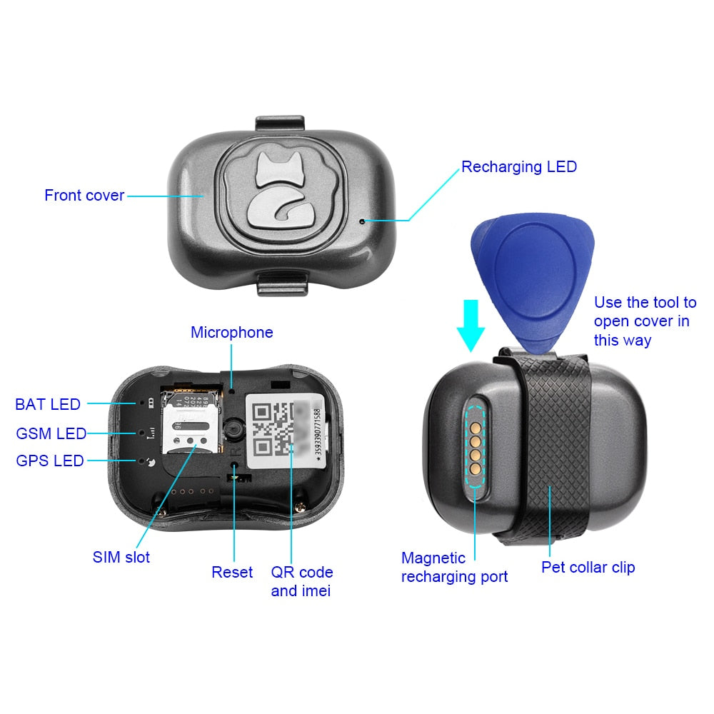 4G Smart GPS Dog Tracker