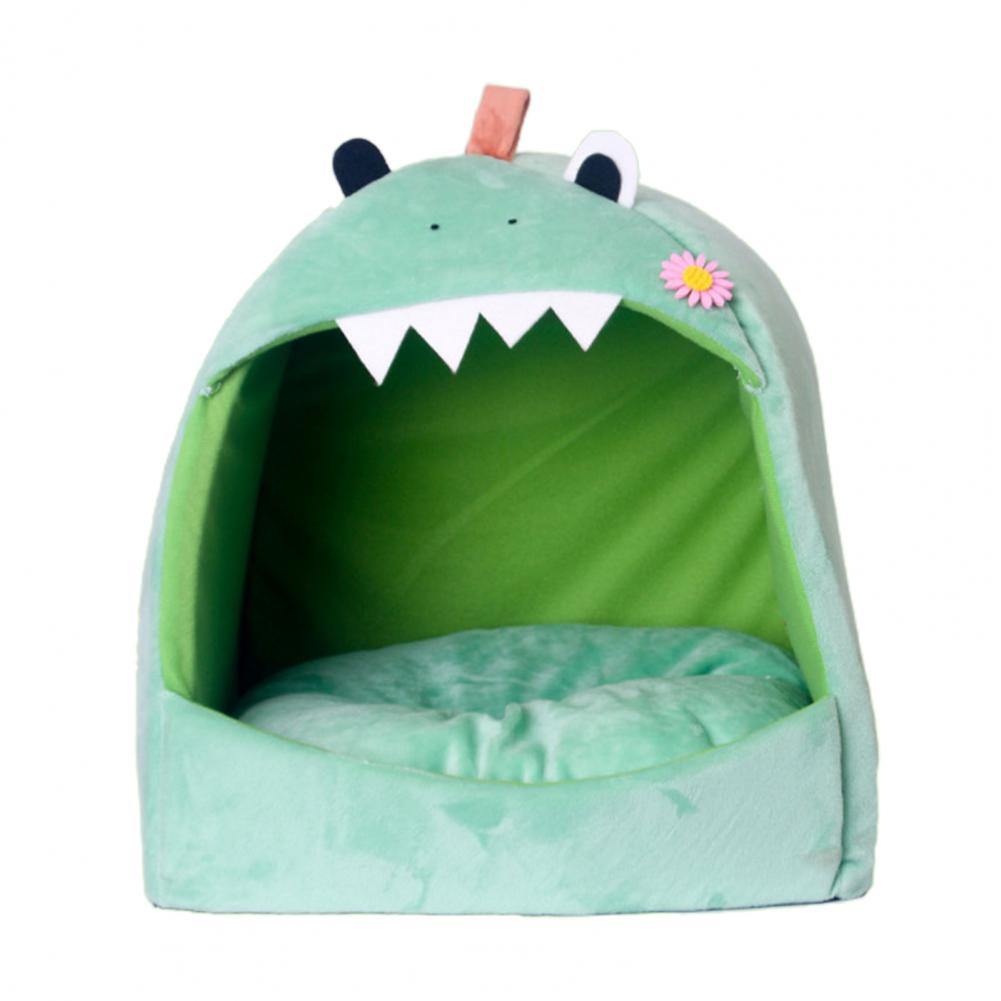 Cartoon Monster Dog Warm Bed