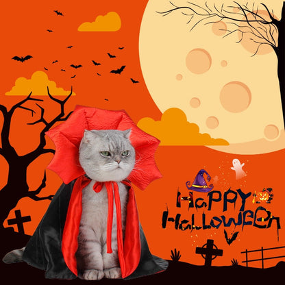 Halloween Vampire Cloak Pet Costumes