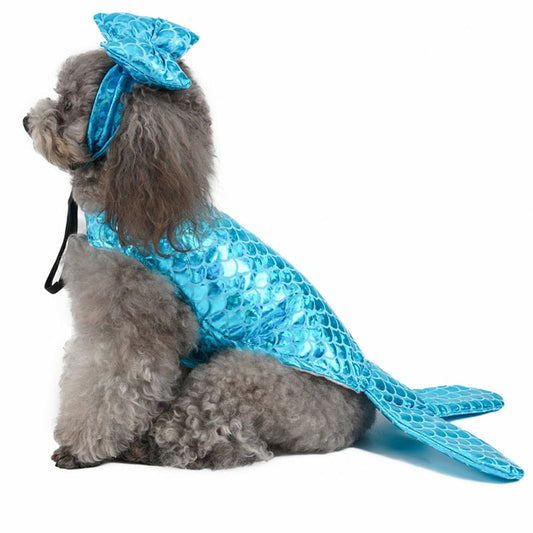 Halloween Pet Mermaid Costume