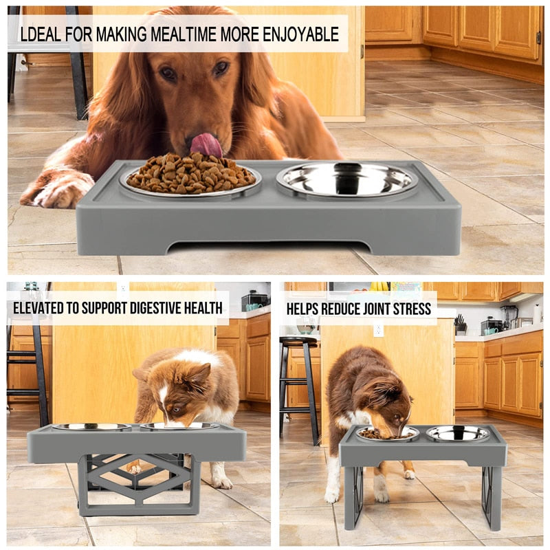 Super Large Capacity Elevated Dog Bowl